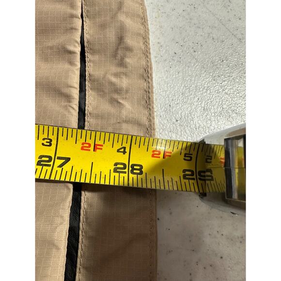 Dutch Bros Mens Medium M Nylon Hooded Employee Jacket Full Zip Windbreaker D8 - Picture 7 of 8